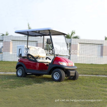 EXCAR Coche eléctrico del coche del coche del carrito de golf eléctrico de 2 plazas con la caja del refrigerador